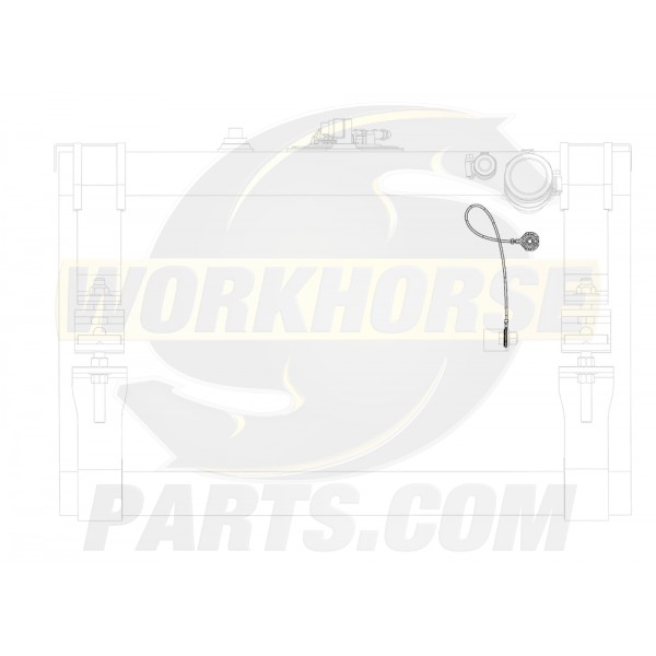 W0002747 Strap Fuel Tank Ground Workhorse Parts